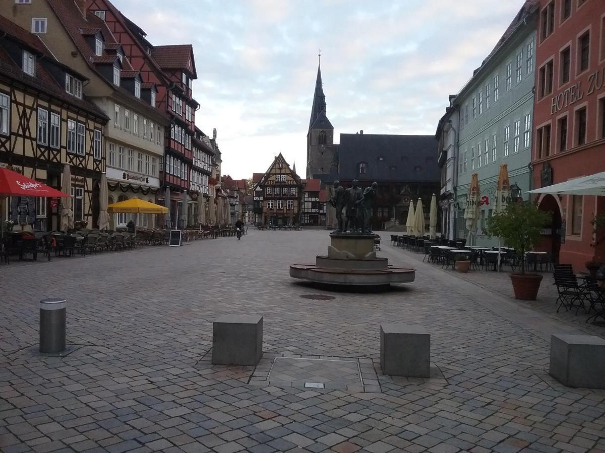 Usis_Ferienwohnung Im Harz Quedlinburg Eksteriør bilde